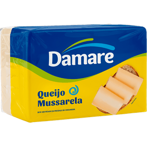 QUEIJO DAMARE MUSSARELA PECA KG 2